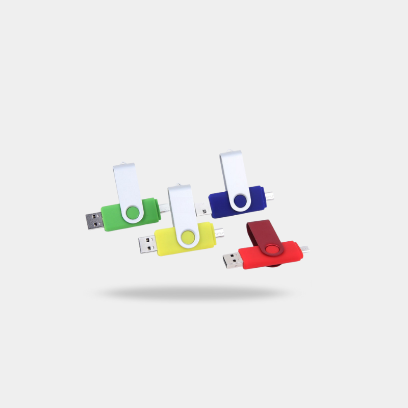 OEM Wholesale Custom USB Flash Drive Pen 1GB-32GB Promotional twist design Logo Customizable 2.0 & 3.0
