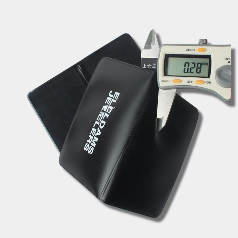 Customizable Logo Print Business Card Holder Fashionable Plastic Wallet