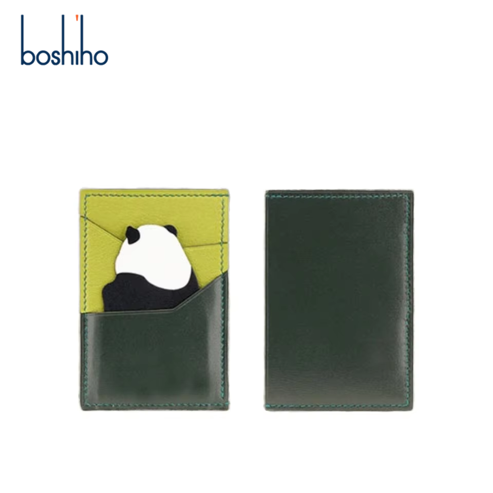 Customizable Minimalist Slim Men's PU Leather Wallet