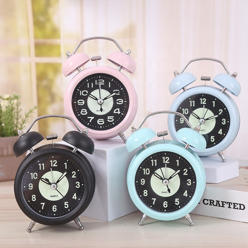 Hot Selling Electric Clock 4inch Table Clock Customizable Face Desk Vintage