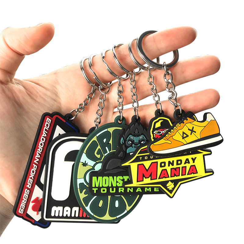 Custom Cartoon Animation Keychain Personalized Custom PVC Soft