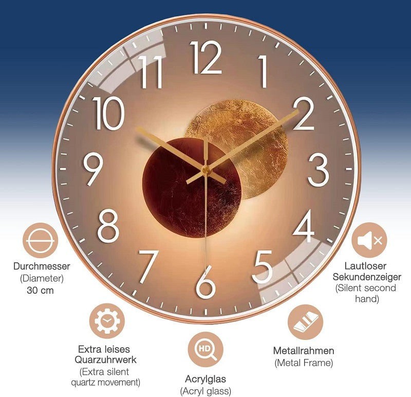 Nordic Fashion Custom Wall Clock for Luxury Gift