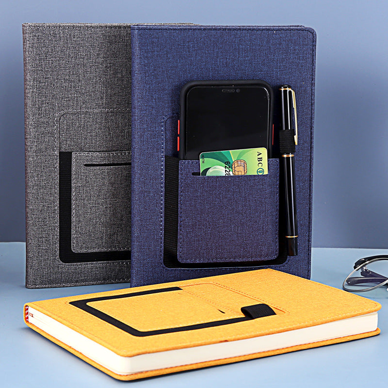 Planner Hardcover Agendas Promotional PU Leather Diary Customizable with logo