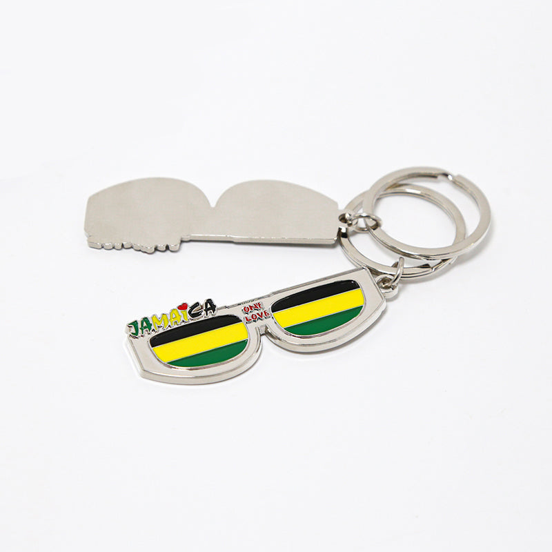 Customizable Engraved Letter Key Chain Zinc Alloy Blank Custom Sublimation
