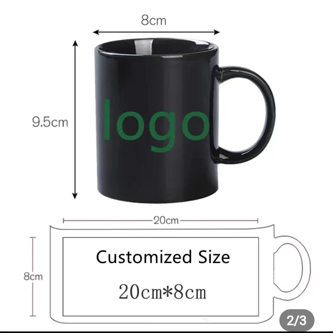 MUGS - sublimation Ceramic Mugs Matte Coffee Mug Custom logo