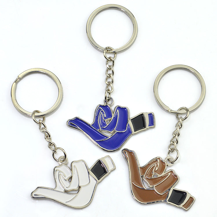 Key Chain - Souvenir Round Shape Enamel Keychains printing Logo Custom