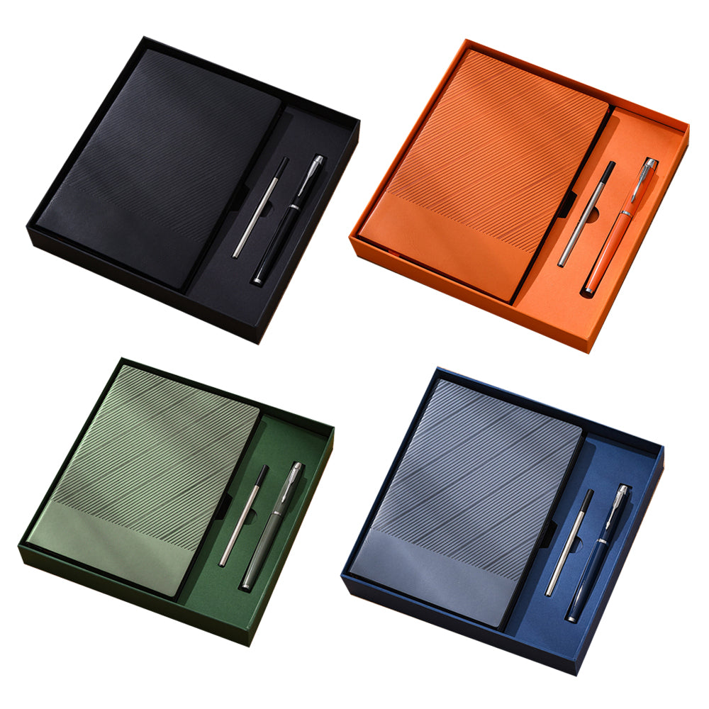 Custom Corporate Gift Set Luxury Vacuum Cup Notebook Executive Kits Business Promotional Gift Set With Box Commemorative Gift