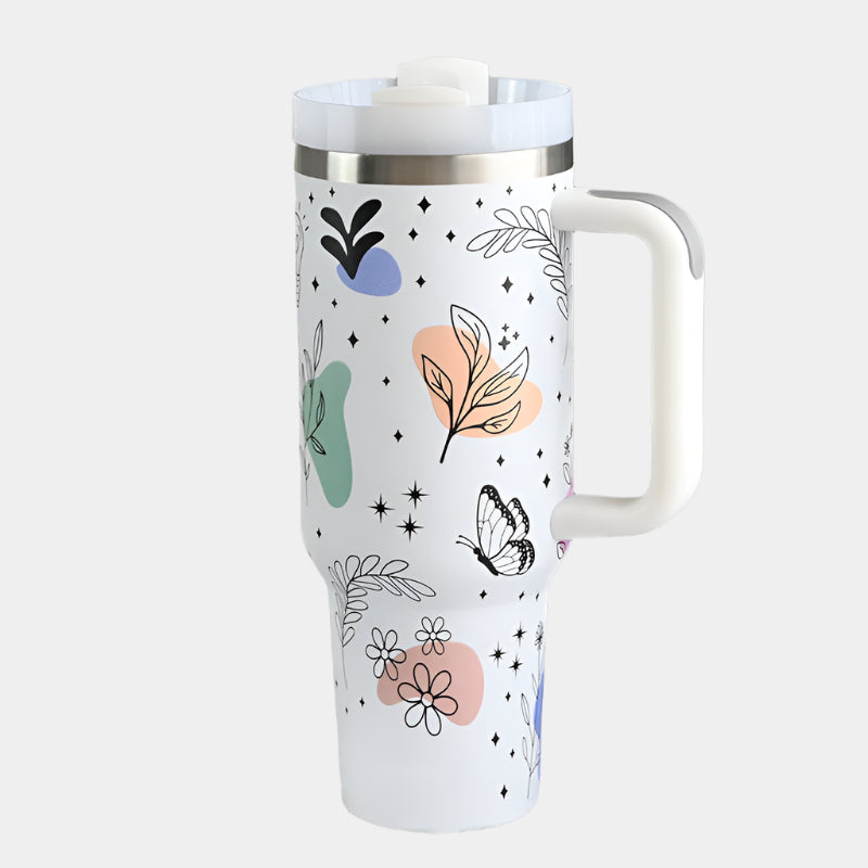 Stainless Steel HANDLE Tumbler