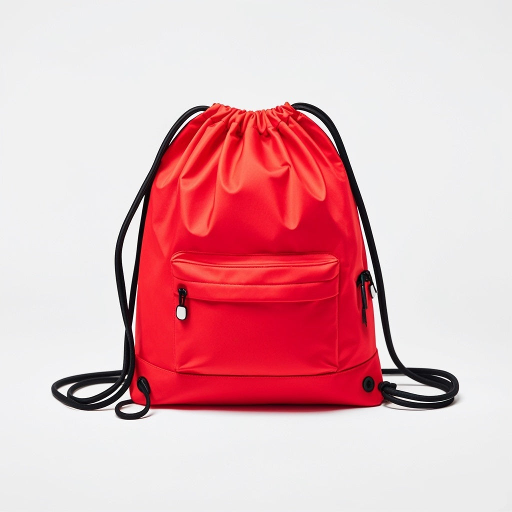 Custom Logo Drawstring Backpack