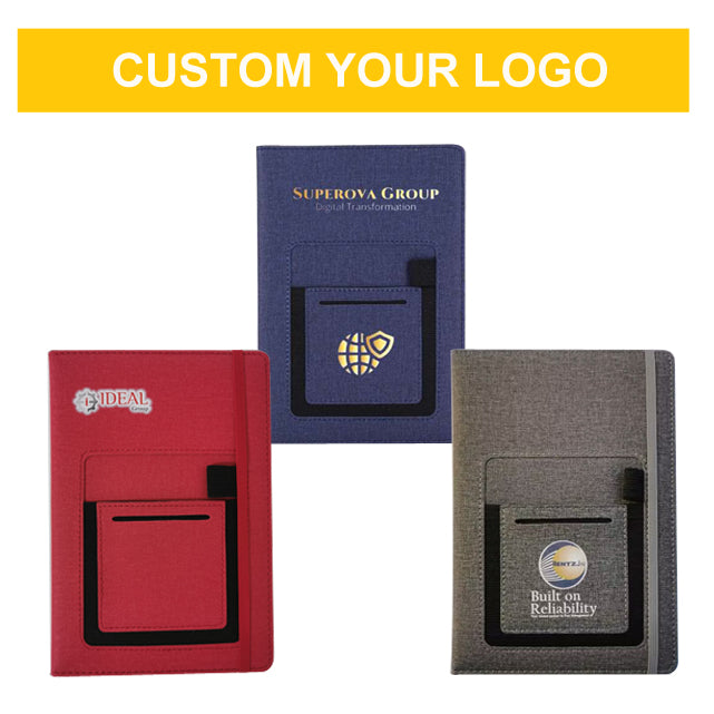 Planner Hardcover Agendas Promotional PU Leather Diary Customizable with logo