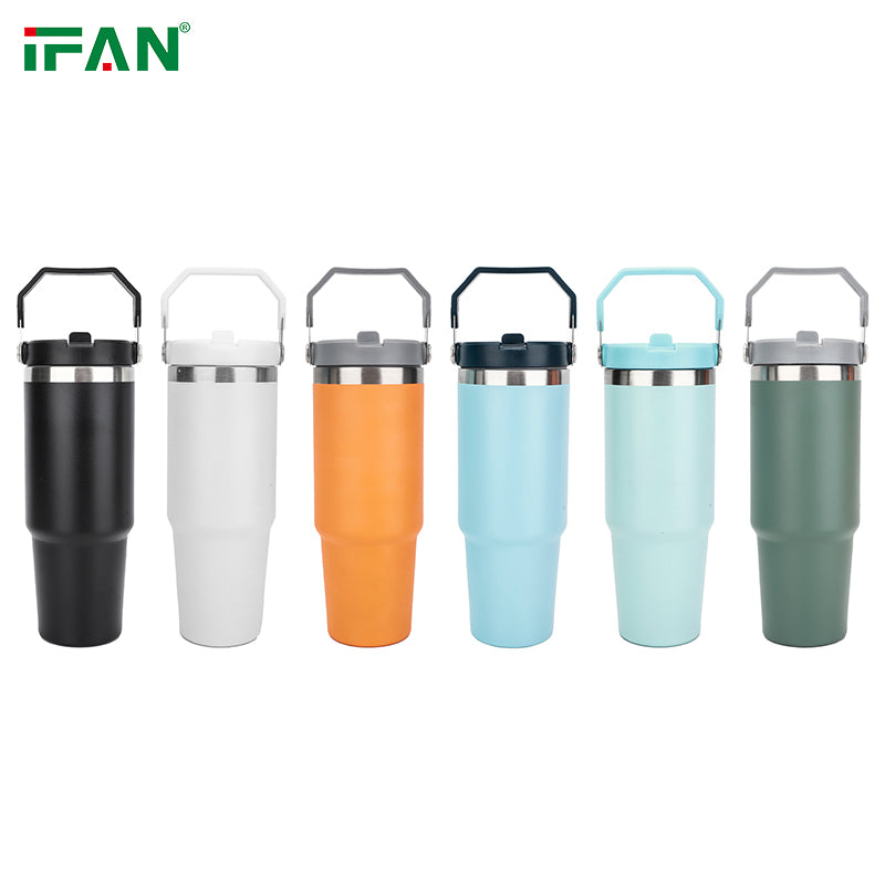 WITHOUT HANDLE TUMBLER WITH LID