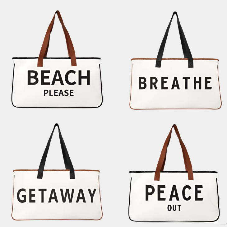 Tote Beach Bag Workout Gym Bags Customizable