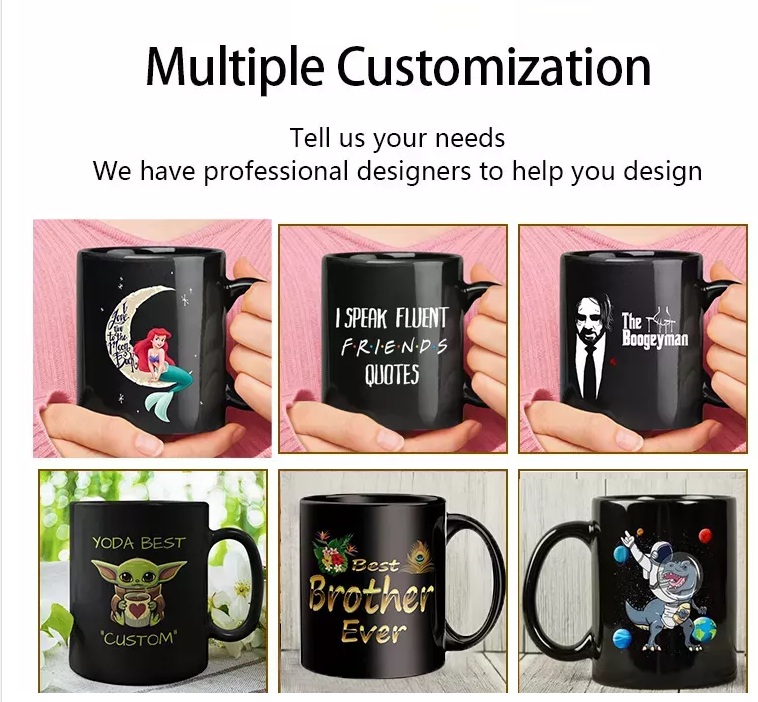 MUGS - sublimation Ceramic Mugs Matte Coffee Mug Custom logo