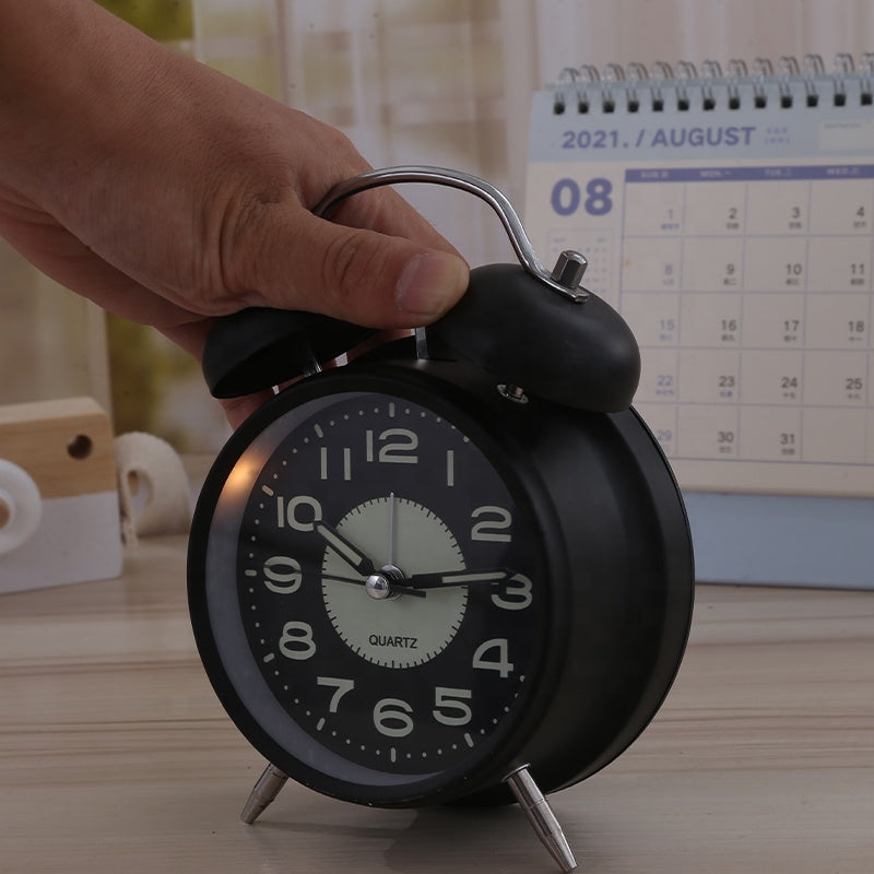 Hot Selling Electric Clock 4inch Table Clock Customizable Face Desk Vintage