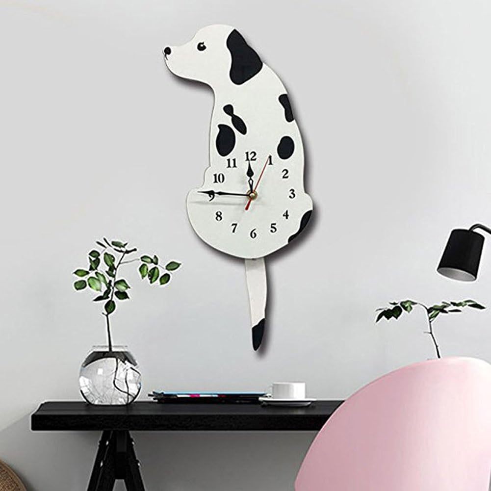 Customizable Nordic ART Office Silent Non-Ticking Transparent Black Wall Clocks