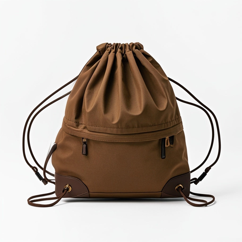 Custom Logo Drawstring Backpack