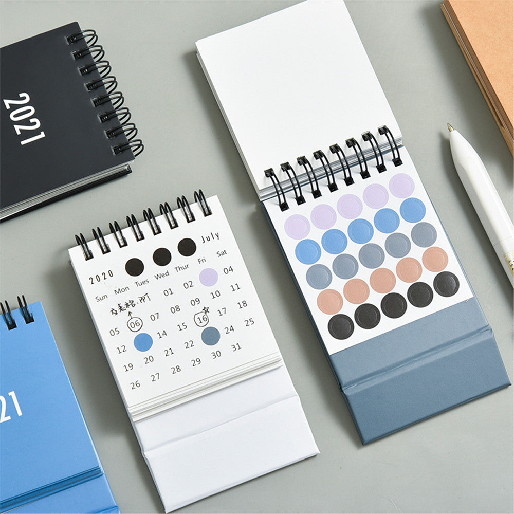 Custom Small Size Spiral Binding Daily Inspirational Quotes Table Desk Calendars