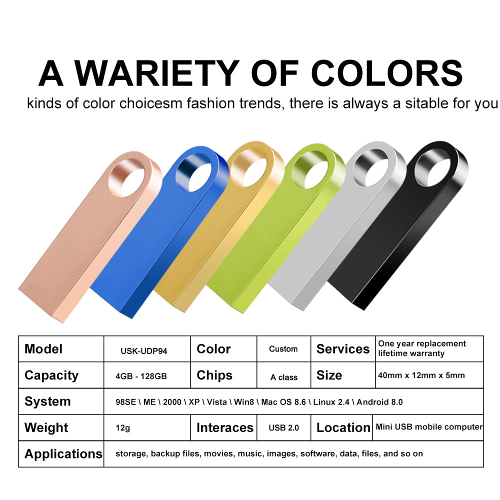 Mini Metal Usb Flash Drive