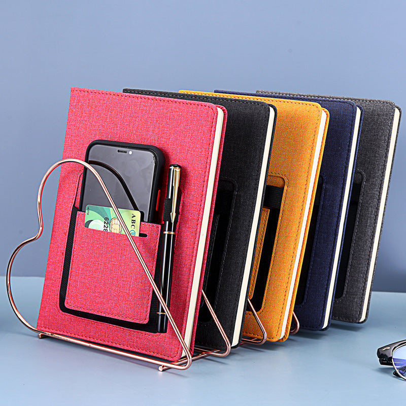 Planner Hardcover Agendas Promotional PU Leather Diary Customizable with logo