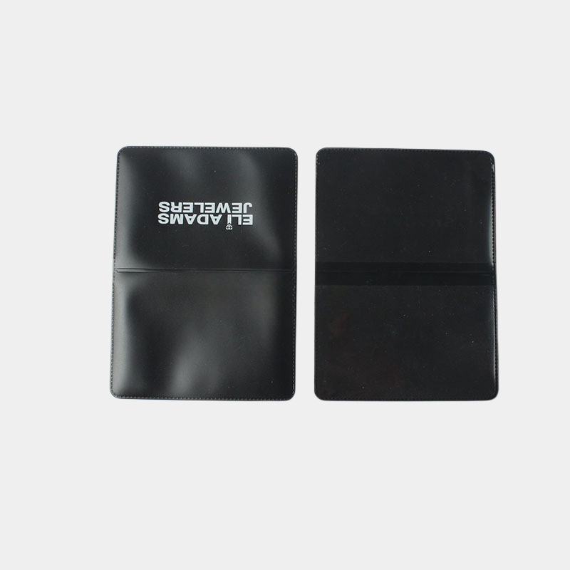 Customizable Logo Print Business Card Holder Fashionable Plastic Wallet