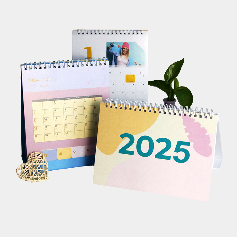 Custom Full-Color Wall or Desk Calendar – 365 Days CMYK Printed