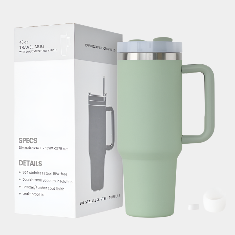 Stainless Steel HANDLE Tumbler