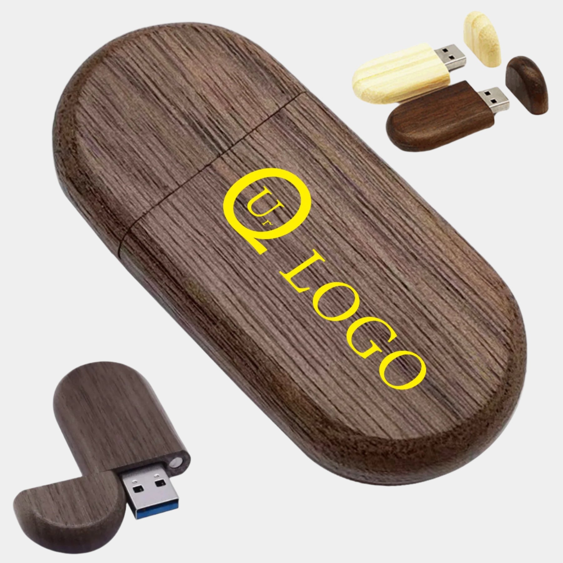 Customizable Wooden USB