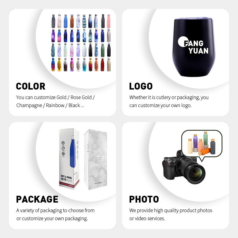 Flask Stainless Steel Tumbler with Custom Logo & Phone Holder