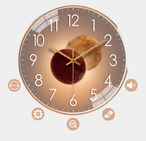 Nordic Fashion Custom Wall Clock for Luxury Gift