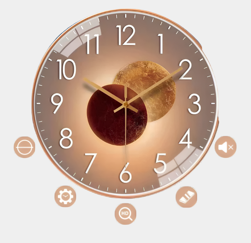 Nordic Fashion Custom Wall Clock for Luxury Gift