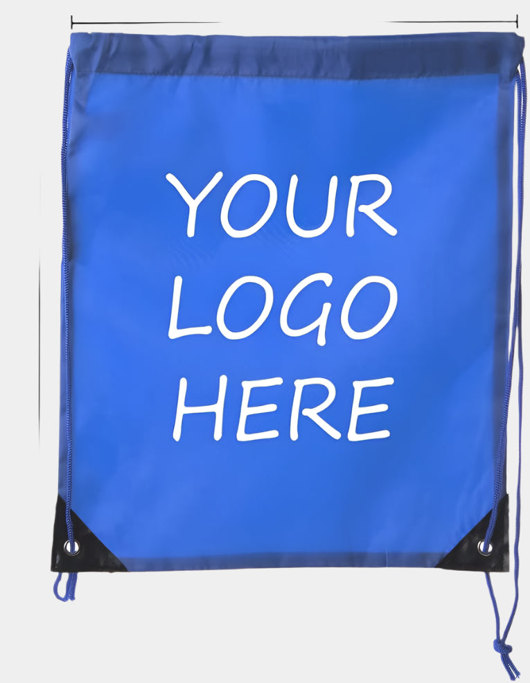 Promotional Printed Logo Gym Backpack Men Women