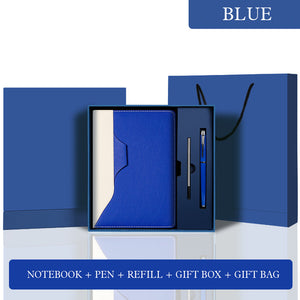 3-in-1 Custom Corporate Gift Set – Notebook, Pen & Gift Box