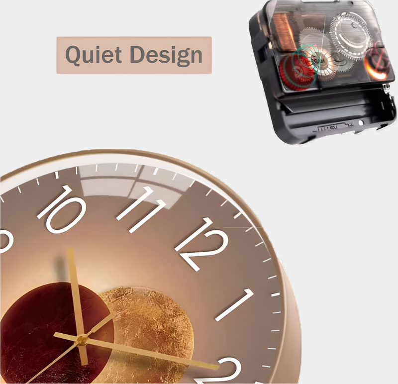 Nordic Fashion Custom Wall Clock for Luxury Gift