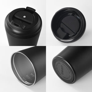 12oz Leakproof Travel Coffee Mug – Custom Stainless Steel Tumbler