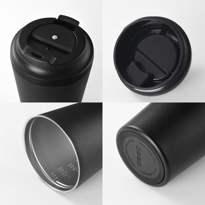 12oz Leakproof Travel Coffee Mug – Custom Stainless Steel Tumbler