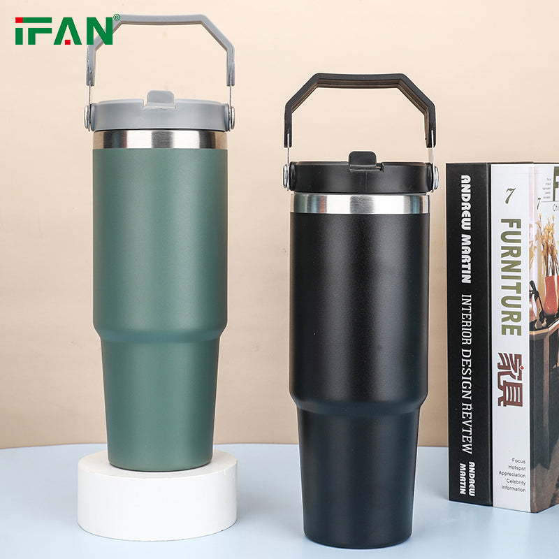 WITHOUT HANDLE TUMBLER WITH LID