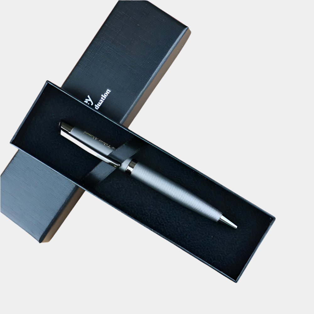 EXECUTIVE PEN -  Custom Printing Executive Promotional Classic Black and Gold Luxury Metal Ballpoint Pens