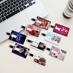 High Quality Usb Flash Drive Plastic Key Credit Card