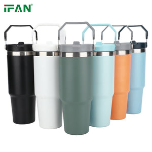 WITHOUT HANDLE TUMBLER WITH LID
